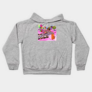 Pink Candyland Kids Hoodie